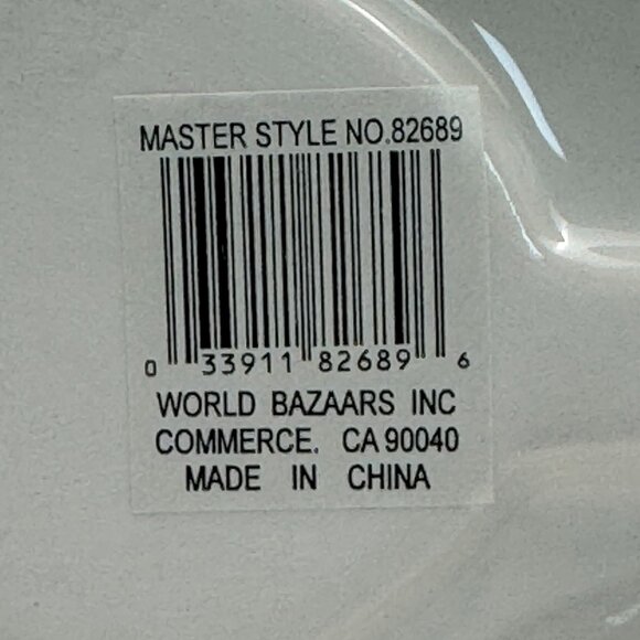 World Bazaars Ceramic Holiday House Votive Candle Holder Christmas Village w/Box - Picture 8 of 15